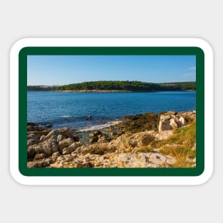 Medulin Coast in Istria, Croatia Sticker